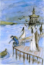 82. Le soir, sur la jetée